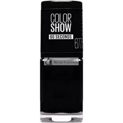 Maybelline Colour Show Körömlakk 7ml 677 Blackout