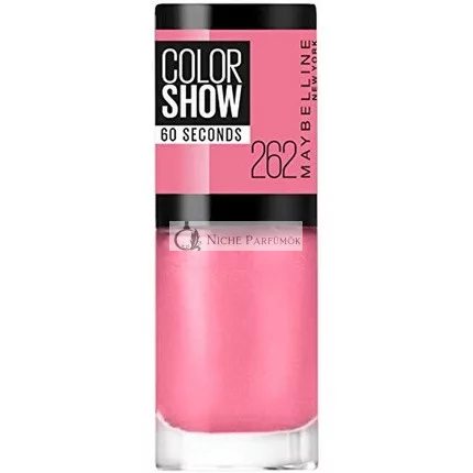Gemey Maybelline Colorshow Körömlakk 262 Pink Boom
