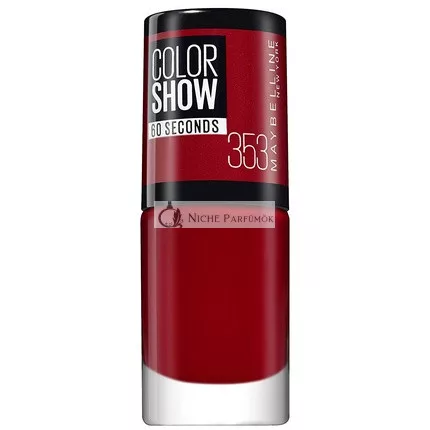 Maybelline New York Color Show Körömlakk 353 Piros, 7ml