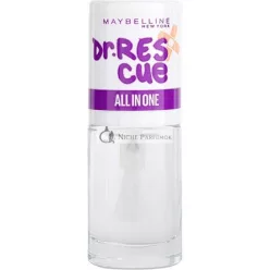   Maybelline Körömlakk Dr Rescue All In One, 6,7ml Alap/Top Réteg, Fehér