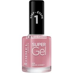   Rimmel London Super Gel by Kate Moss Körömlakk Shade 12 Soul Session Nude Pearl-Effect Pink, 12ml