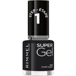 Rimmel Super Gel Körömlakk 12ml Fekete