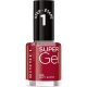 Rimmel London Super Gel Körömlakk, Otthoni Zselés Manikűr, Sexy Santa Red Shades, 12ml