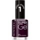 Rimmel London Super Gel Körömlakk Plum Pudding Nº 064, 12ml