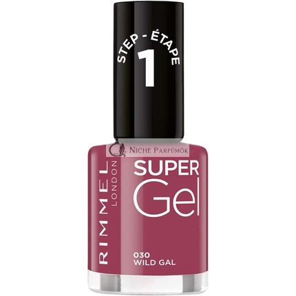 Rimmel Szuper Gél Körömlakk 030 Vad Lány 12ml