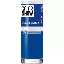   Maybelline New York Color Show Színblokkoló Lakk 487 Kék Blokkok