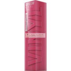   Maybelline New York Lippenfarbe, schmierfrei und langanhaltend bis zu 16 Stunden, flüssiger Lippenstift mit glänzendem Finish SuperStay Vinyl Ink 20 Coy