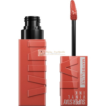 Maybelline New York Ajkak Színe Elmosódásmentes Hosszantartó Folyékony Rúzs Fényes Finish SuperStay Vinyl Ink 125 Keen