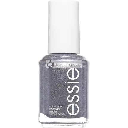 Essie Cosmetics Glitter 2018 Kollekció - Stay Up Slate Sötétszürke Csillámos Körömlakk, 13.5ml