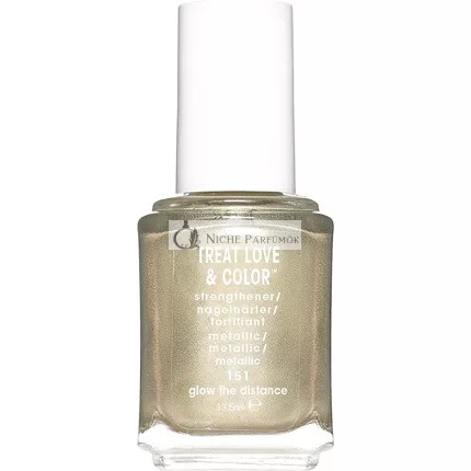 Essie Körömlakk Erősítő Treat Love Colour Metallic 151 Glow the Distance TLC Care Körömlakk, 13,5ml