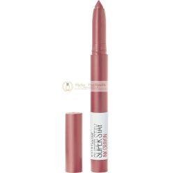   Maybelline Superstay Matte Ink Crayon Langanhaltender Nude Lippenstift mit Präzisionsapplikator 15 Lead The Way, 1 Stück