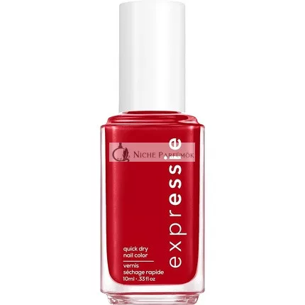 Essie Expressie Körömlakk Gyorsan Száradó Formula Vegán Ferde Kefe Piros Rózsaszín Körömlakk 190 Seize The Minute, 10ml