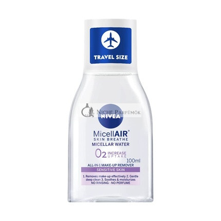 Nivea Micellair Skin Breathe Micellaris Sminklemosó Víz Utazási Méret, 100ml