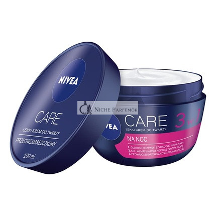 Nivea Light 3in1 Arckrém Éjszakai Krém, 100ml