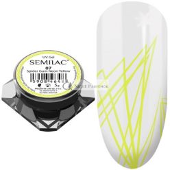 07 Semilac Spider Gum Neon Sárga