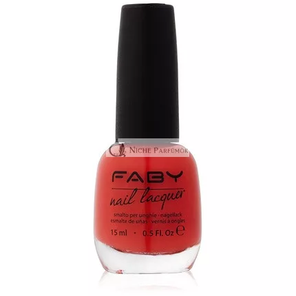 FABY Körömlakk Szerencsés Korall, 15ml