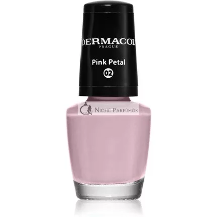 Dermacol Mini Körömlakk - 02 Pink Petal, 5 ml