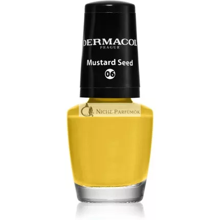 Dermacol Körömlakk Mini 06 Mustármag Őszi Korlátozott Kiadás 5ml