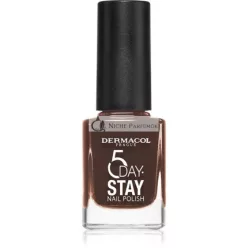 Dermacol 5 Napos Tartó Körömlakk - 57 Csokoládé, 11ml
