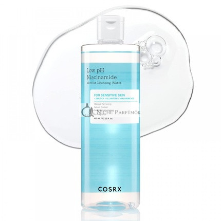 Cosrx Niedriger pH Niacinamid Micellen-Reinigungswasser 400ml