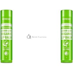   Dr Bronner's Citrom-Lime Ajkakápoló Szintetikus Összetevők Nélkül, Organikus Olajokkal, 4g
