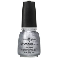 China Glaze Crackle Glaze Körömlakk, 14ml Platinum Pieces
