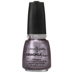 China Glaze Crackle Metals Körömlakk Latticed Lilac, 14 g
