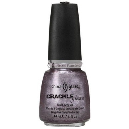 China Glaze Crackle Metals Körömlakk Latticed Lilac, 14 g