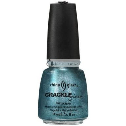 China Glaze Crackle Glaze Körömlakk Oxidált Aqua