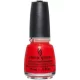 China Glaze Nagellack Hot Flash Neon Rot Creme