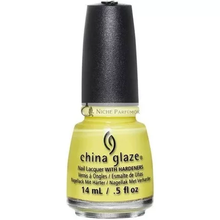 China Glaze Nagellack Whip It Good Neon Gelb Creme, 15ml