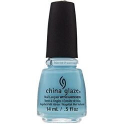   China Glaze Körömlakk Keményítőkkel 14ml Krétával Pale Shy Blue Creme