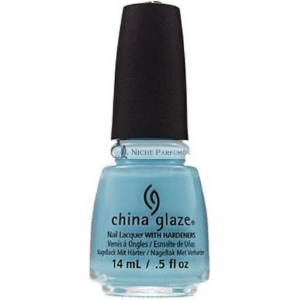 China Glaze Körömlakk Keményítőkkel 14ml Krétával Pale Shy Blue Creme