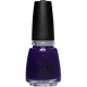 China Glaze Nagellack mit Härtern 14ml Krone Für Alles Reiches Auberginen-Schimmer