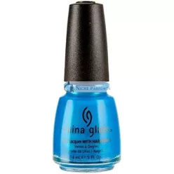China Glaze Neon Turned Up Turquoise Nagellack 14ml