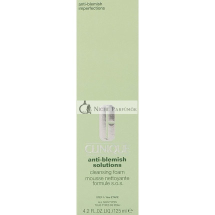 Clinique Anti Blemish Solutions Tisztító Hab Minden Bőrtípusra, 125ml