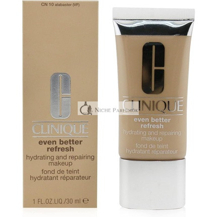 Clinique Even Better Refresh Feuchtigkeitsspendendes und Reparierendes Make-up, 10 Alabaster, 30ml