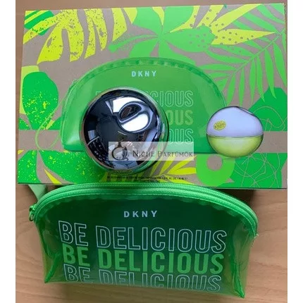 Dkny Be Delicious 30ml - Eau De Parfum - Damenparfüm Set + Tasche