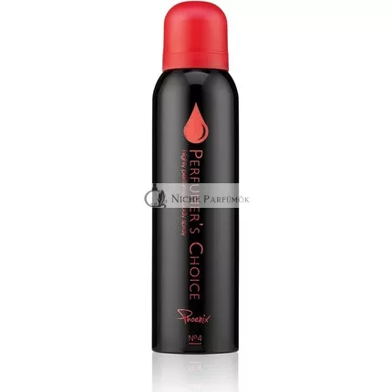 Perfumer's Choice No4 Phoenix 150 ml Körperspray für Männer und Frauen, luxuriöser Unisex-Duft