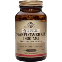   Solgar Super Starflower Olaj 1300mg Puha kapszulák Omega-6 és GLA 60 kapszula