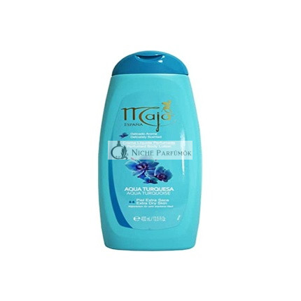 Maja Parfümözött Aqua Turqueza Testápoló Extra Száraz Bőrre, 400 ml