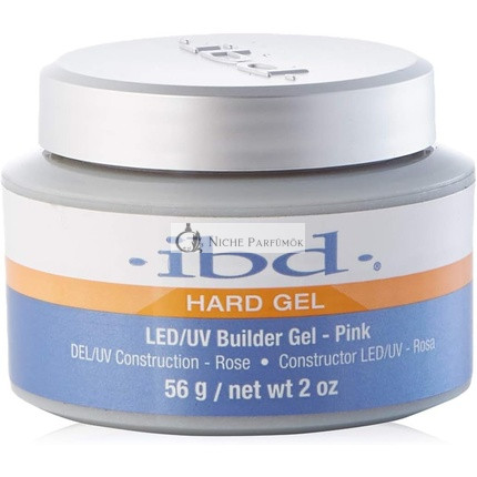 IBD Hard LED/UV Builder Gel Rosa, 56g