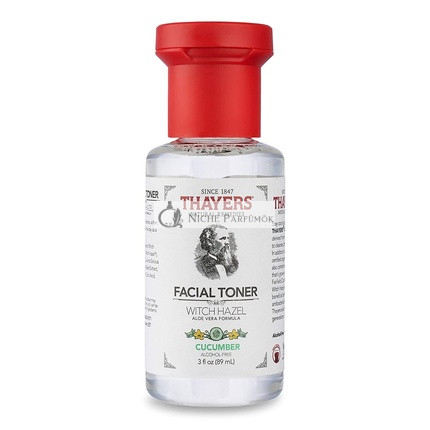 THAYERS Alkoholmentes Boszorkányfű Arctonik Aloe Verával és Uborkával, 90ml
