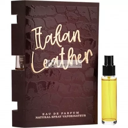 Maison Asrar Italian Leather Eau De Parfum, 2ml