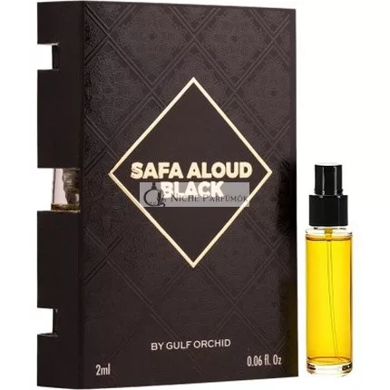Gulf Orchid Safa Aloud Black Eau De Parfum, 2ml