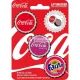 Lip Smacker Coca-Cola Aromatisierte Lippenbalsame - Klassische Cola, Kirsch-Cola, Fanta Erdbeere
