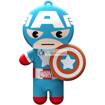Lip Smacker Marvel Kollekció Kapitány Amerika Ízesítésű Ajakbalzsam Gyerekeknek Kulcstartóval
