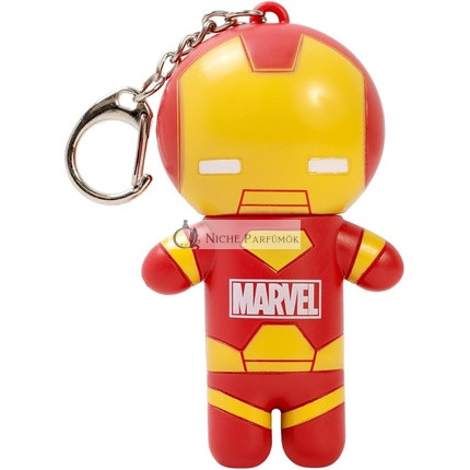 Lip Smacker Marvel Gyűjtemény Vasember Ízesített Ajakbalzsam Gyerekeknek Kulcstartóval, 1db