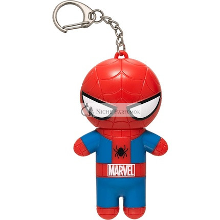 Lip Smacker Marvel Kollektion Spiderman Geschmacks Lippenbalsam für Kinder mit Schlüsselanhänger, 4g