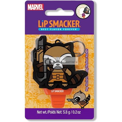 Lip Smacker Marvel Guardians of the Galaxy Lippenbalsam für Kinder mit Marvel Schlüsselanhänger in Eis am Stiel Form, angereichert mit Rizinusöl und Pop Rockets Bonbon
